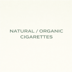 Natural/Organic cigarettes